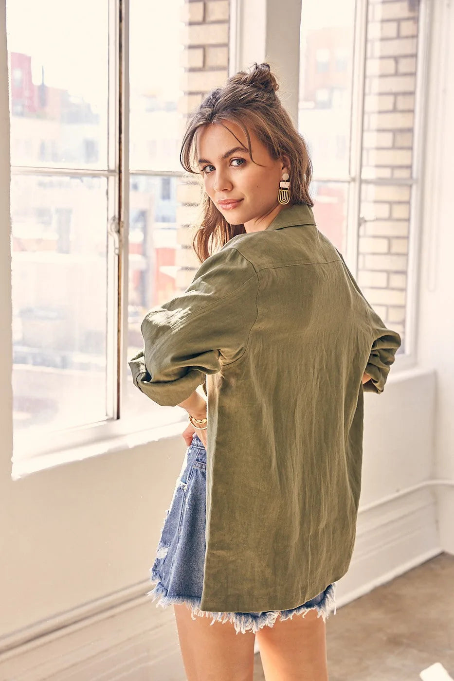 Linen Casual Blazer
