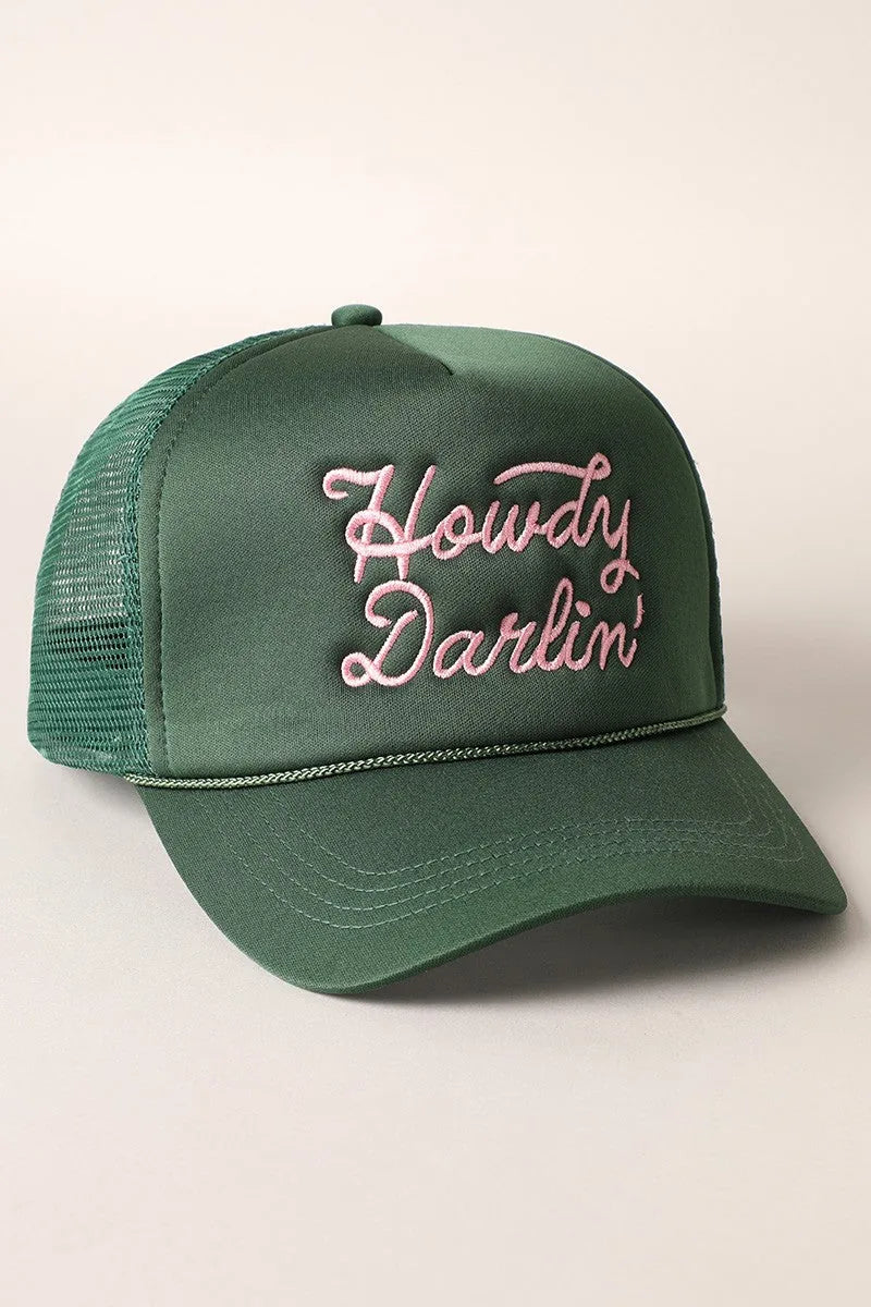 Howdy Darlin' Embroidered Cap