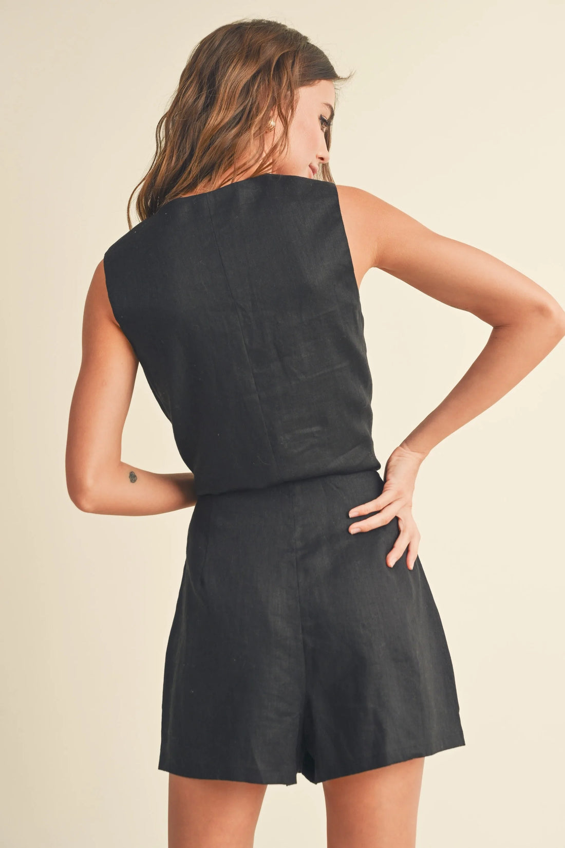 Linen Summer Vest