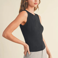 Sleeveless Knitted Top