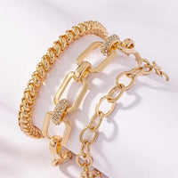 Chain Bracelets Set