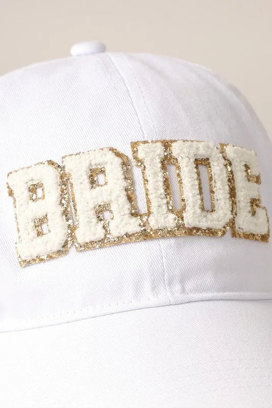BRIDE Chenille Letter Patch Baseball Cap