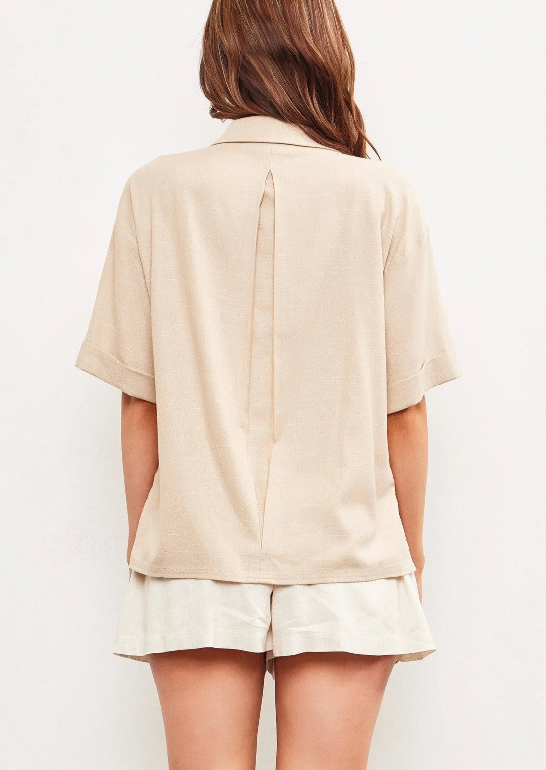 Blazer Style Collar Top