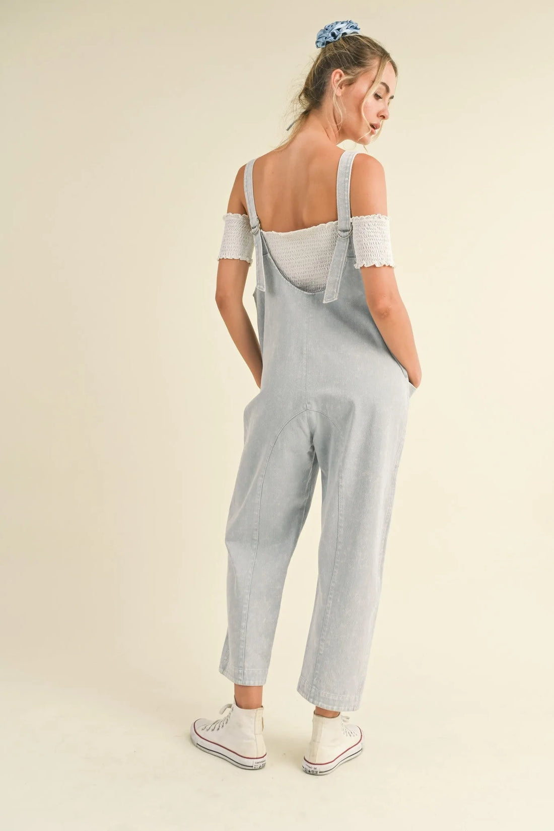 Mineral Wash High Roller Jumpsuit