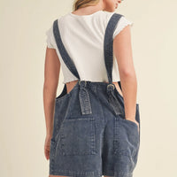 Relaxed Fit Washed Cute Romper