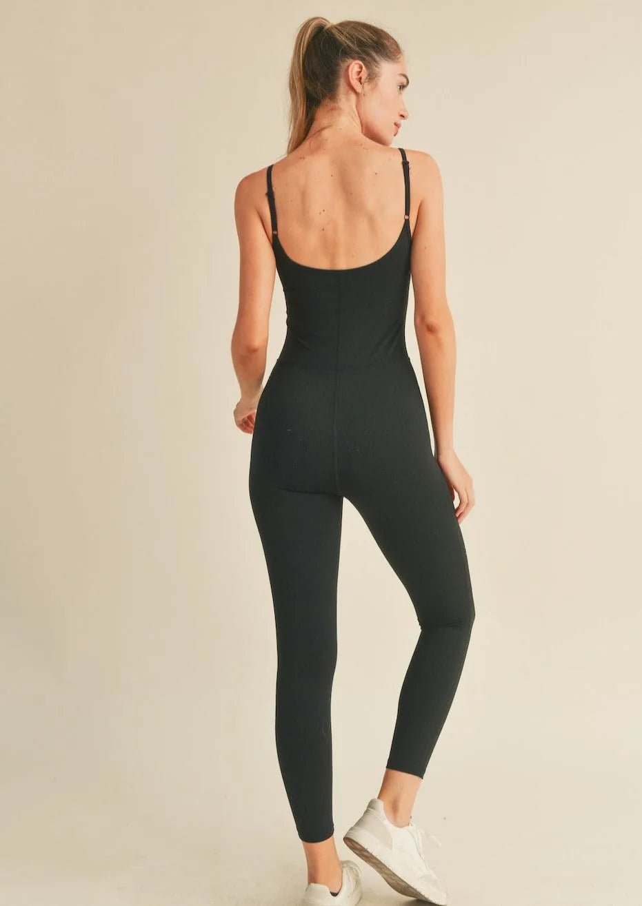 Sleeveless Basic Jumpsuit