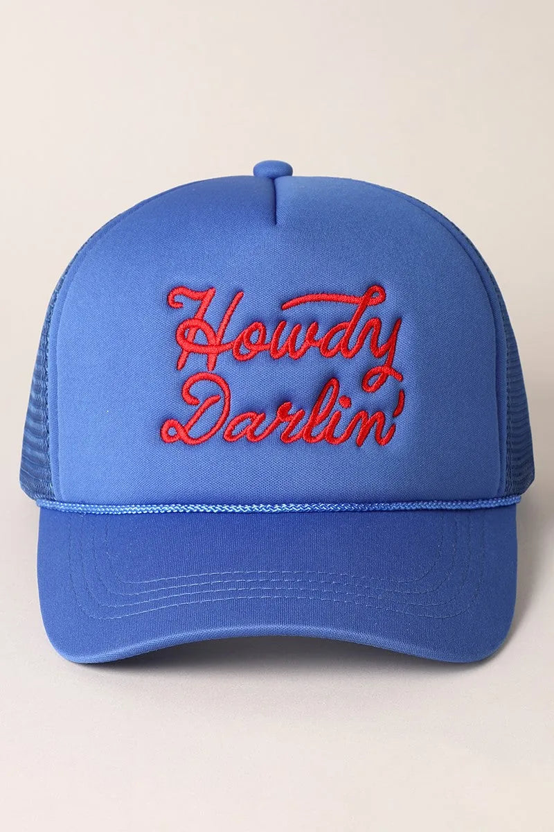 Howdy Darlin' Embroidered Cap