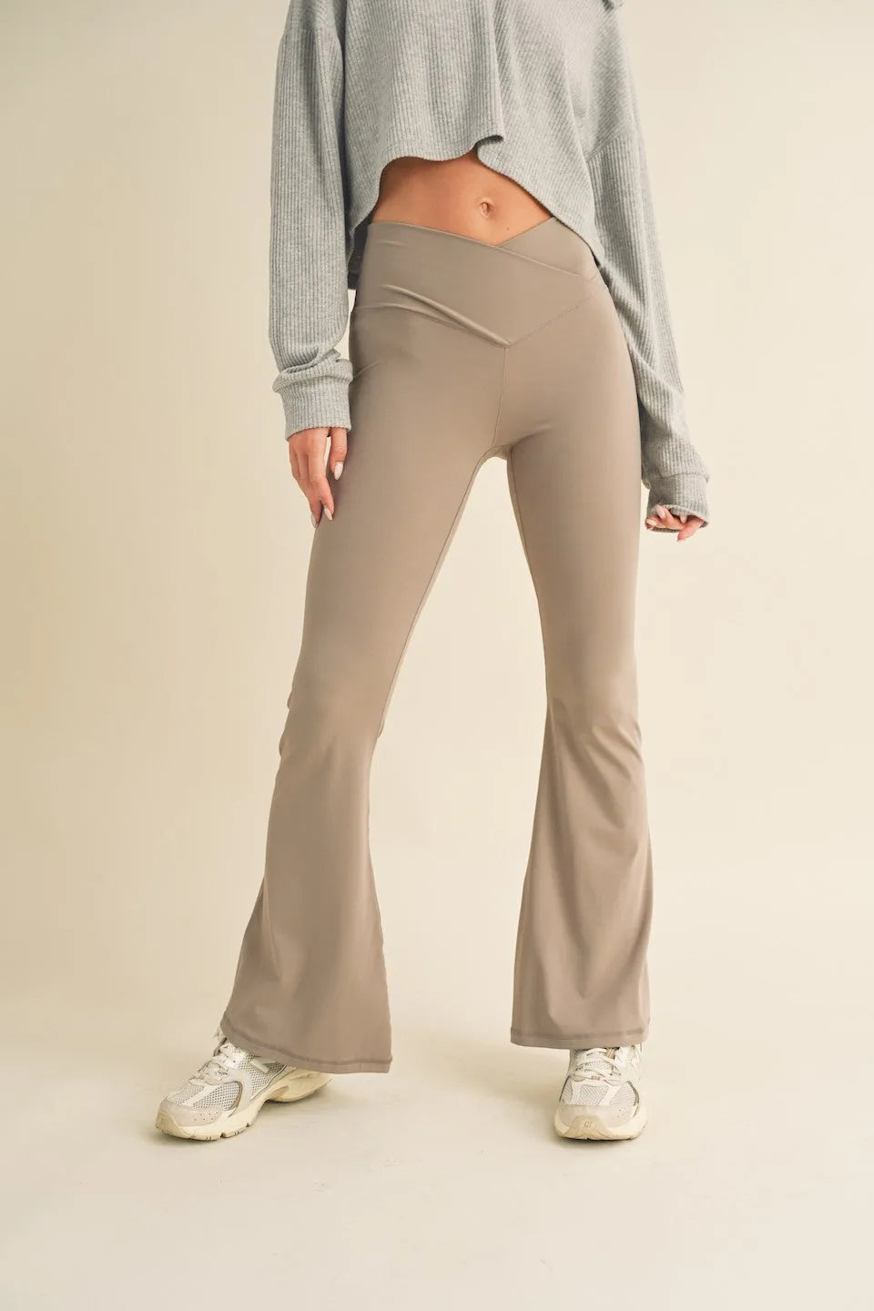 Crossover Flare Leggings