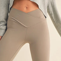Crossover Flare Leggings