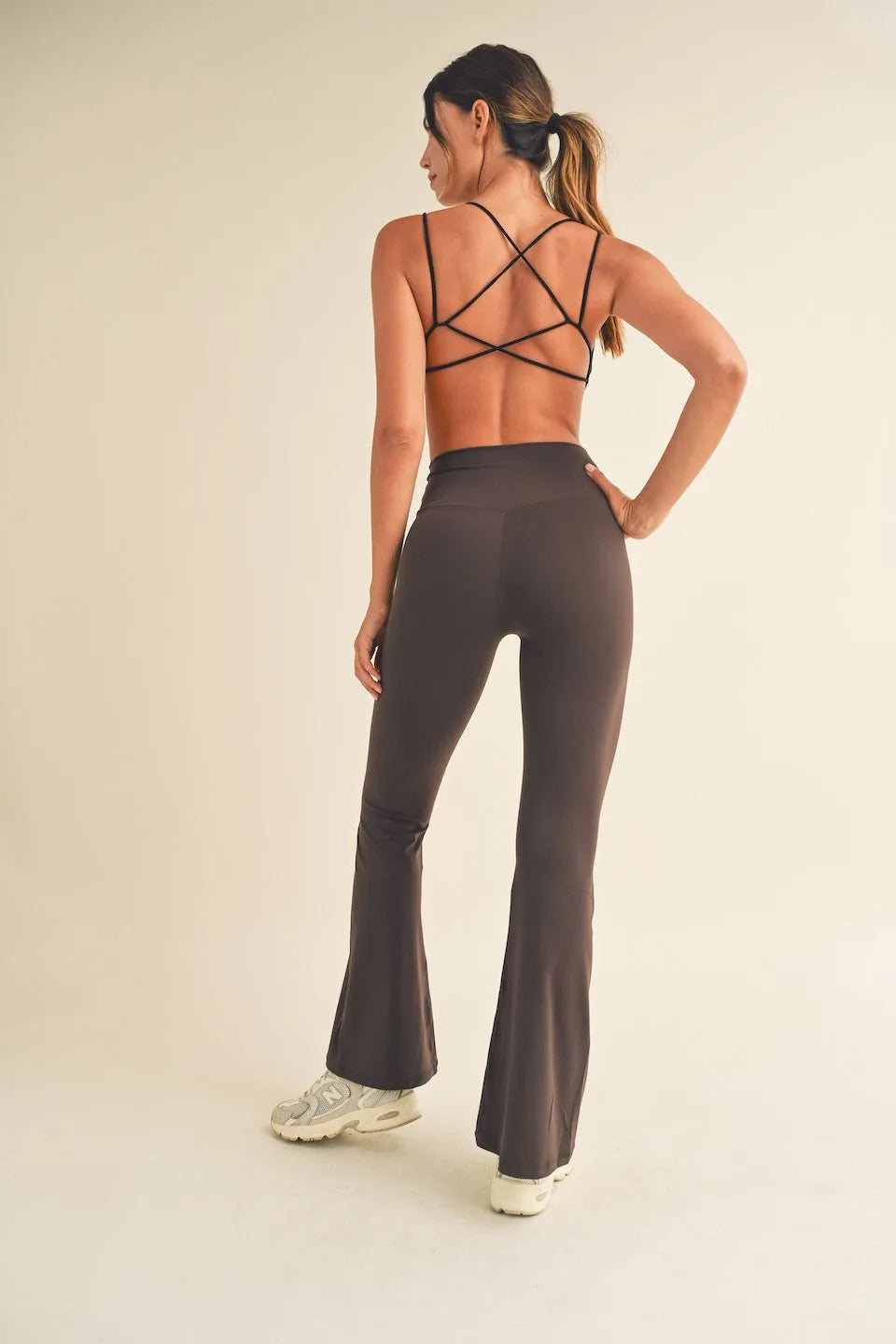Crossover Flare Leggings