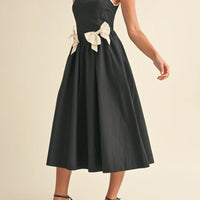 Bow Detail Cami Midi Dress