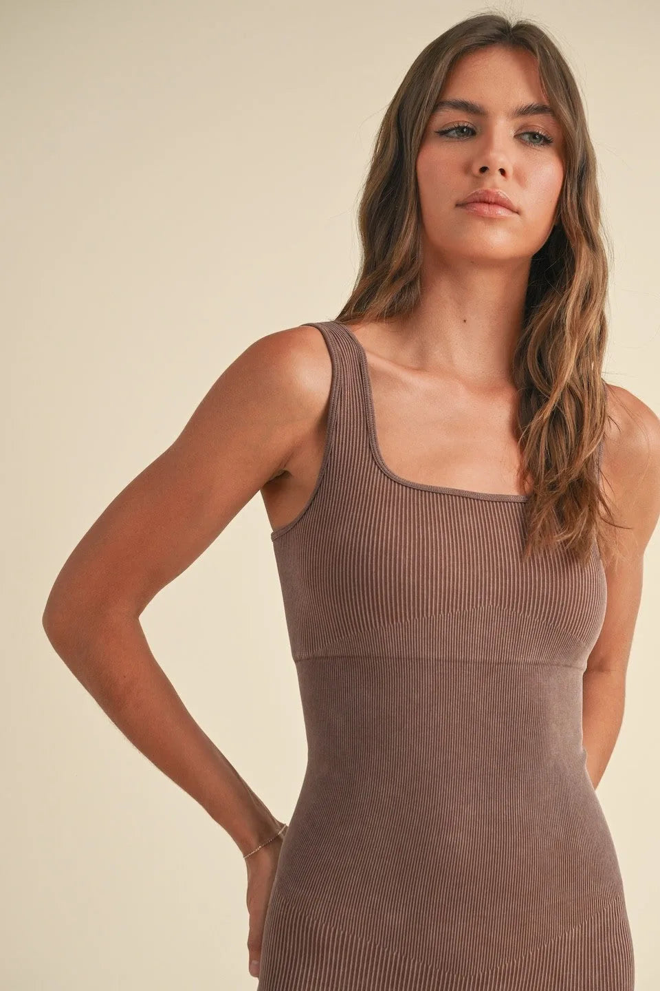 Basic Ribbed Romper