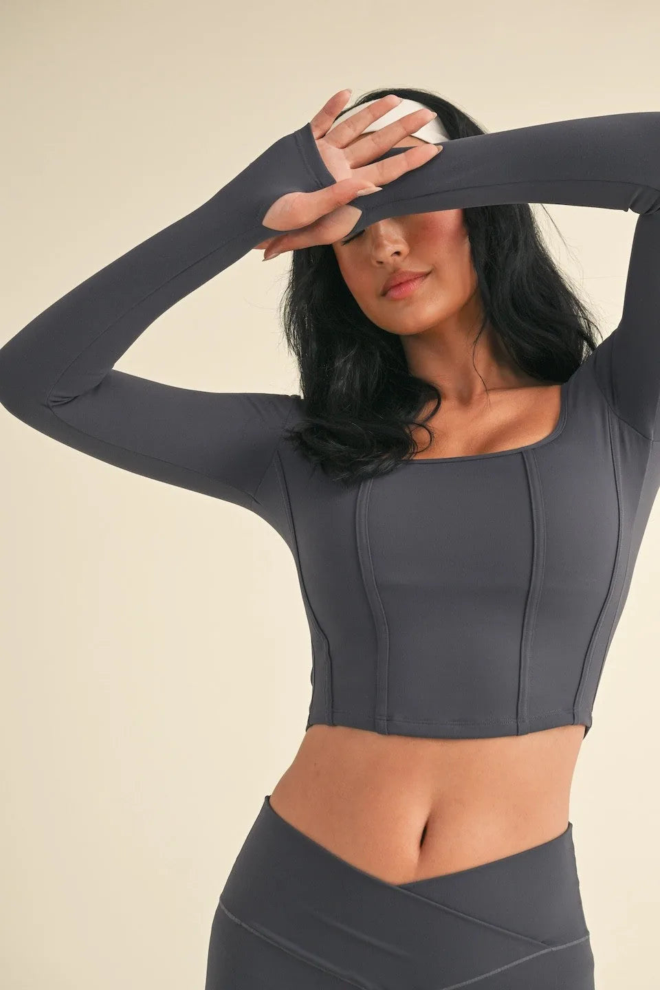Long Sleeve Corset Top – Trendy & Chic Fashion Piece | Evercado