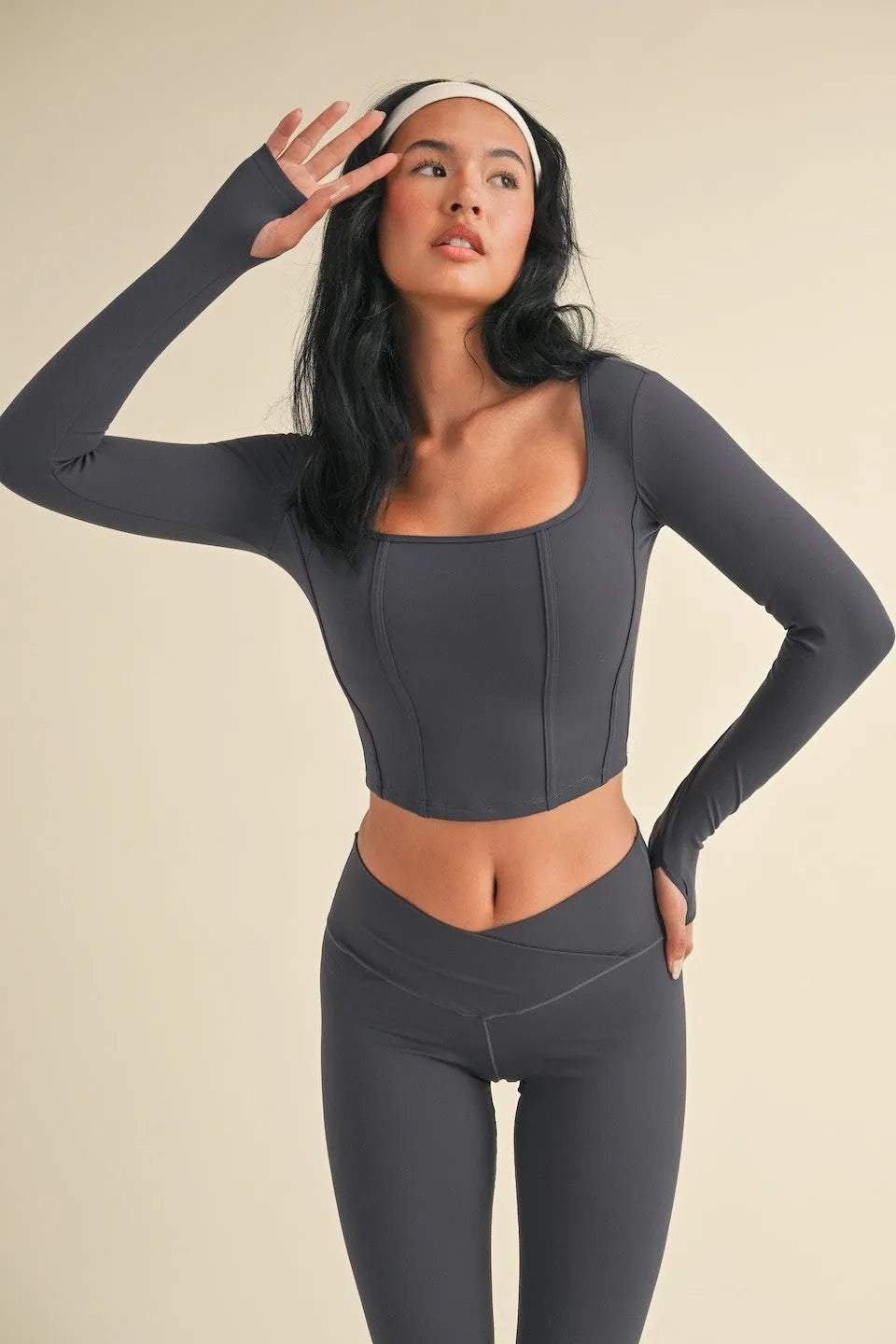 Long Sleeve Corset Top – Trendy & Chic Fashion Piece | Evercado