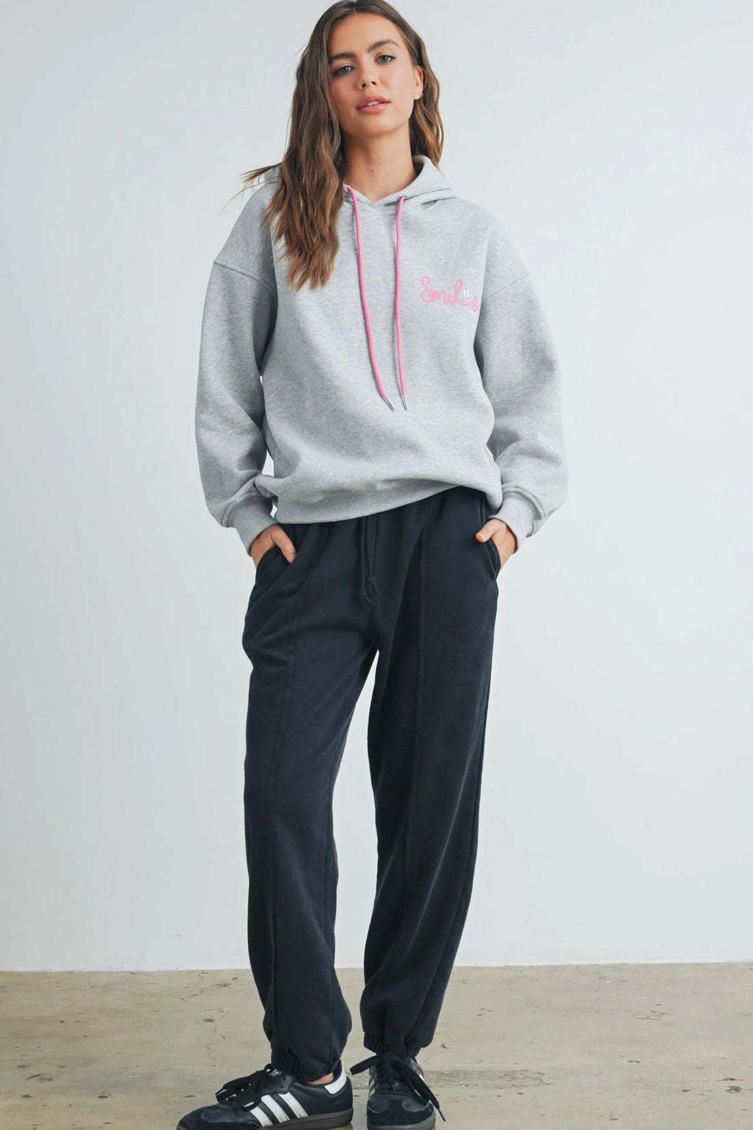 Washed Drawstring Jogger Pants
