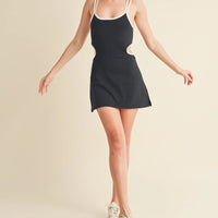 Cut Out Active Court Dress