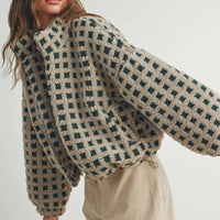 Fuzzy Sherpa Jacket