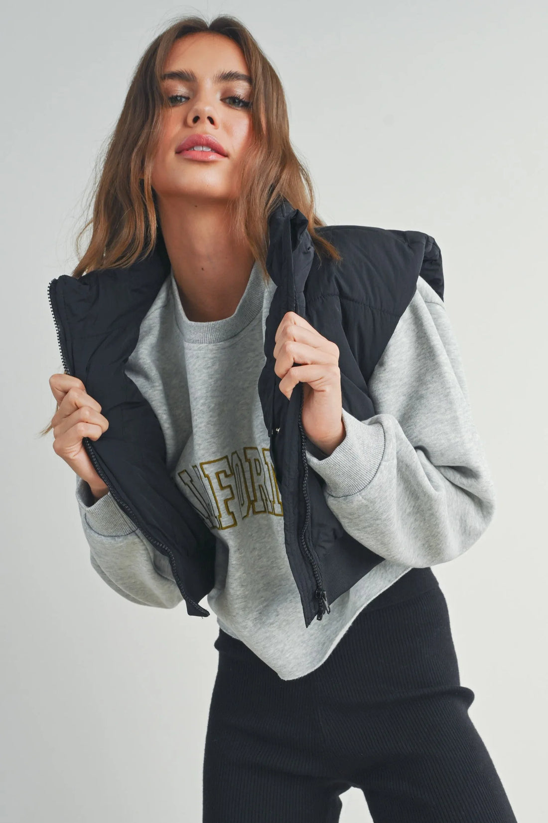 Puffer Crop Vest
