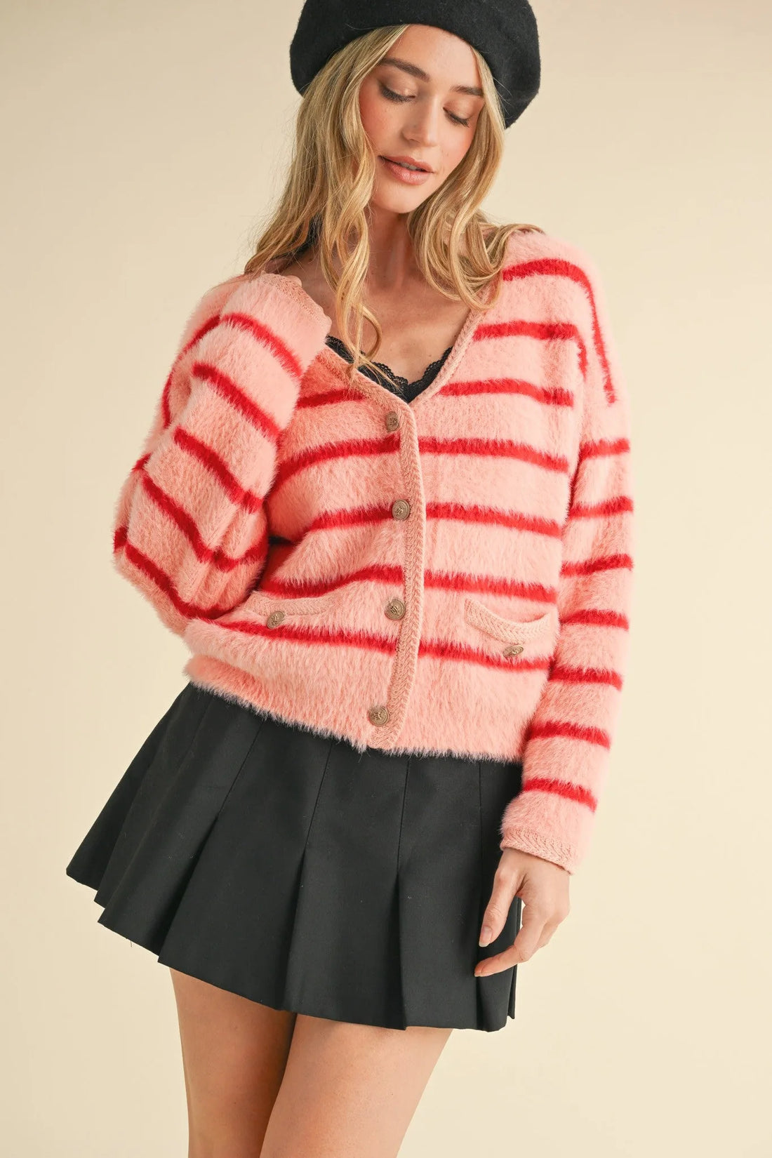 Soft Cozy Button Down Sweater Cardigan