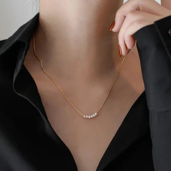 Little Pearl Simple Necklace