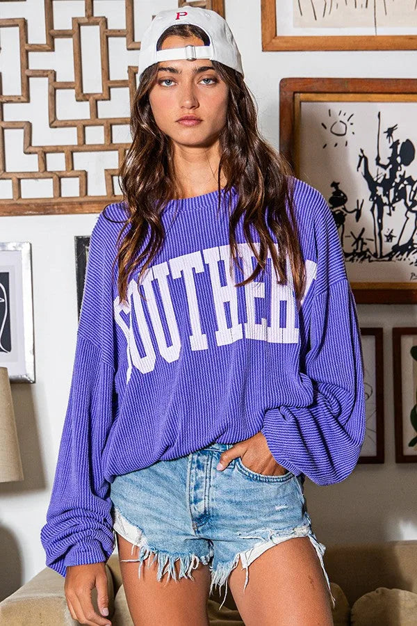 Southern Comfy Oversized Sweatshirt