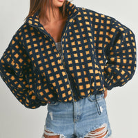 Fuzzy Sherpa Jacket