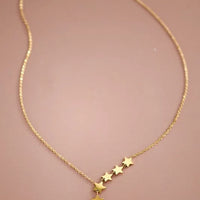 Star Lariat Necklace