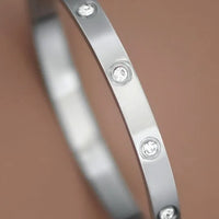 Hinged Bangle Bracelet