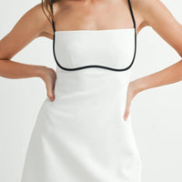 Contrast Binding Active Mini Dress