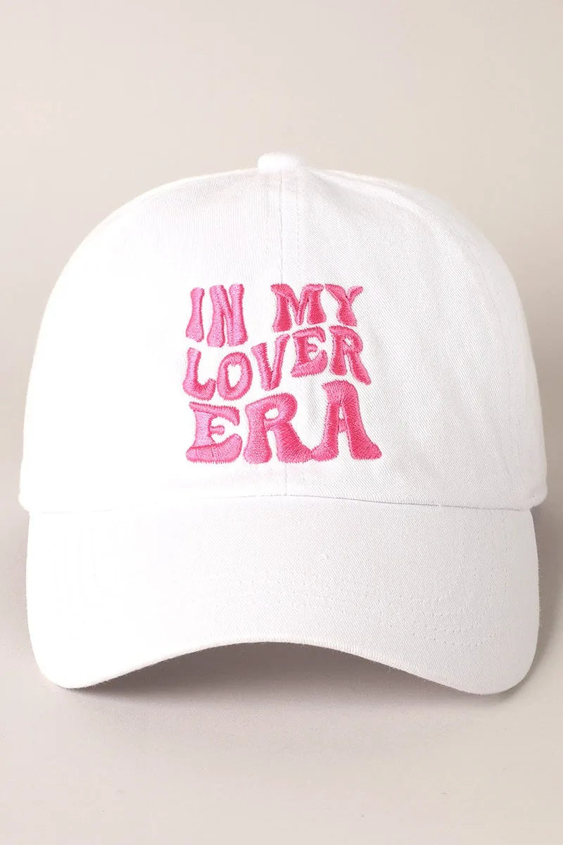 In My Lover Era Embroidered Baseball Cap