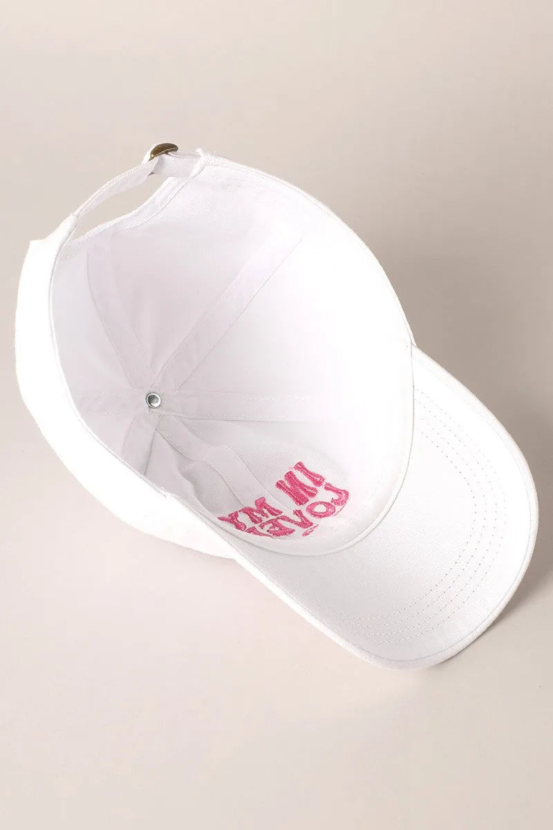 In My Lover Era Embroidered Baseball Cap
