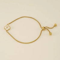 Clover Initial Bracelets