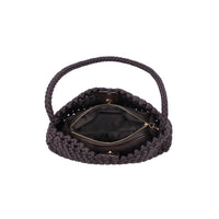Braided Woven Neoprene Shoulder Bag (with Removable Zip Pouch)