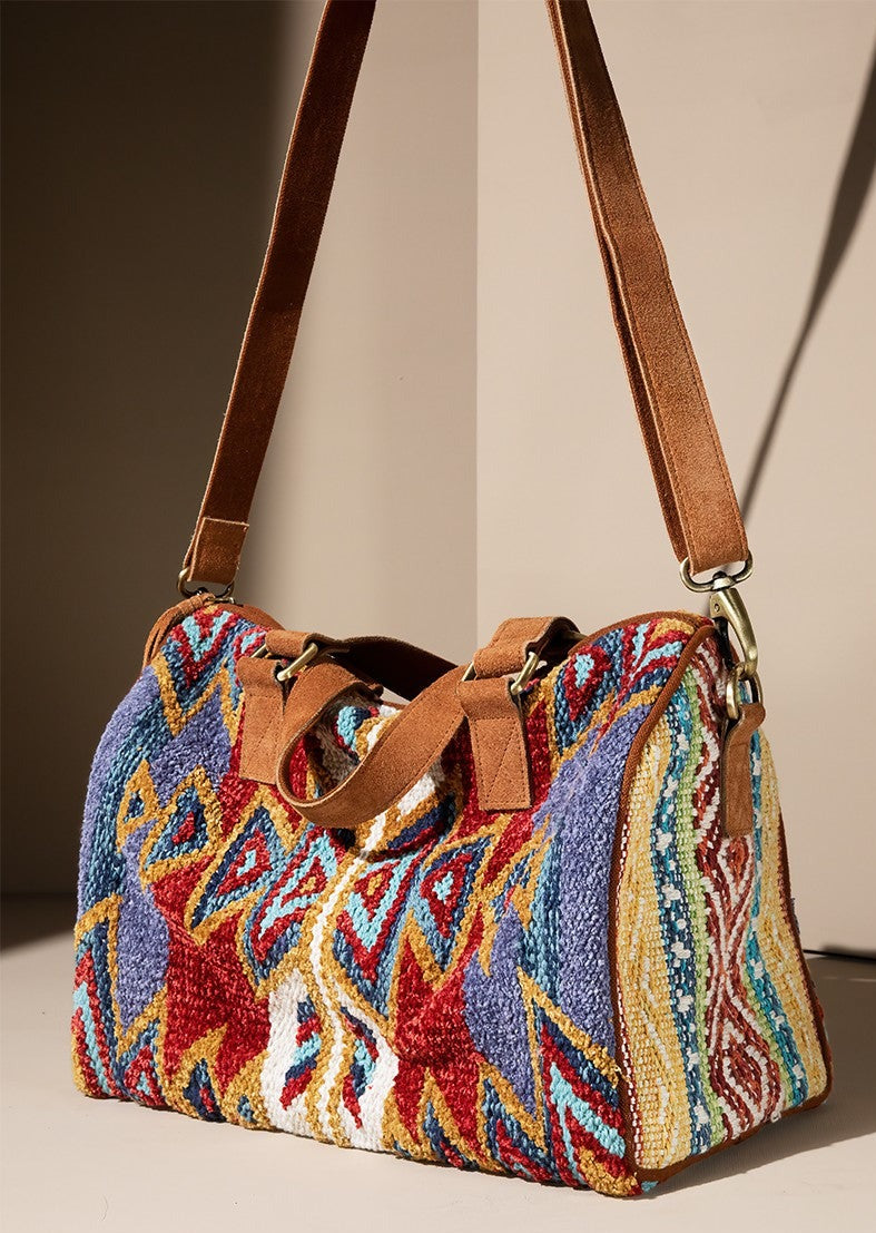 Ethnic Boston Bag