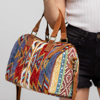 Ethnic Boston Bag