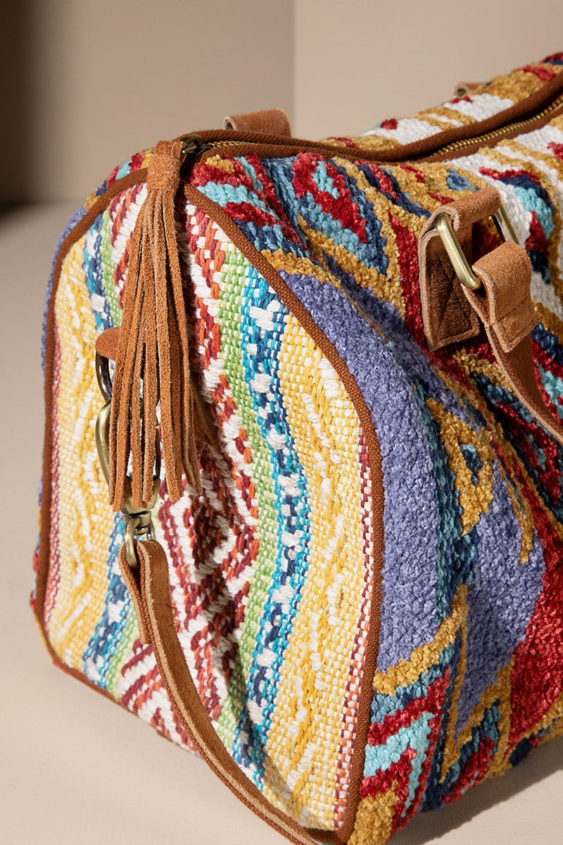 Ethnic Boston Bag