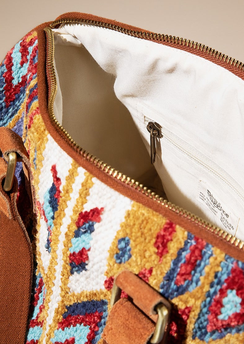 Ethnic Boston Bag