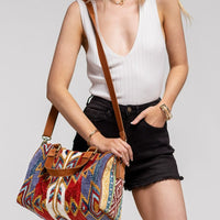 Ethnic Boston Bag