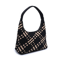 Modern Woven Neoprene Hobo Shoulder Bag