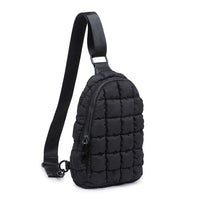 Quilted Sling Backpack