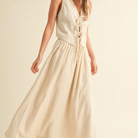Maxi Linen Skirt