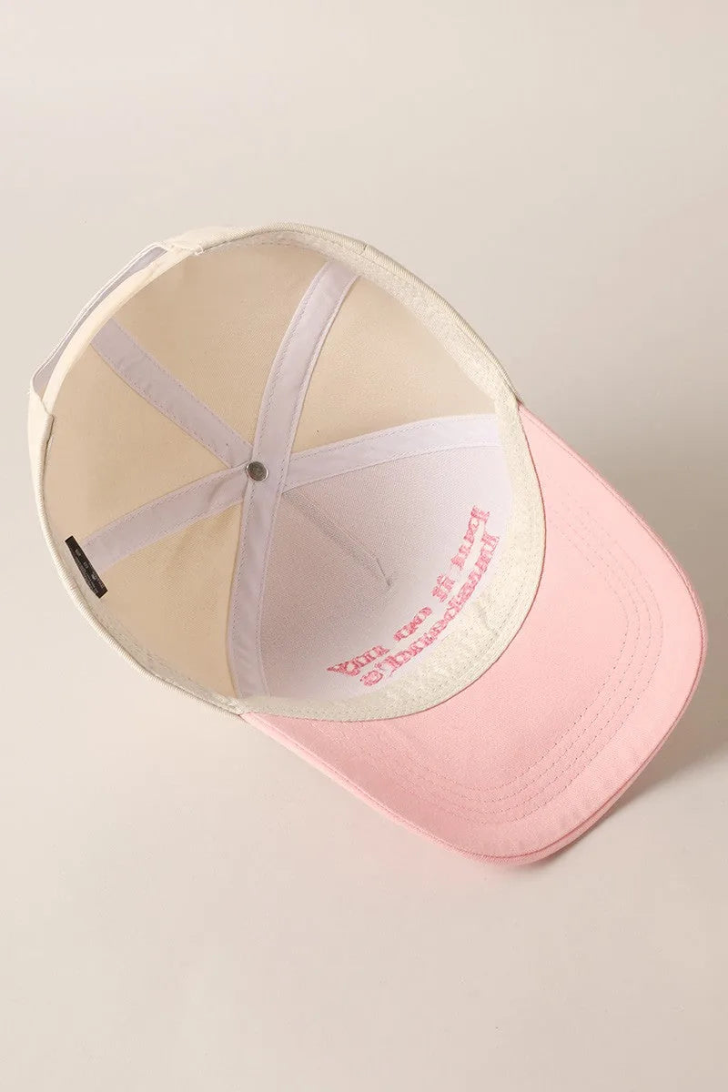 Put it on my husband's tab Embroidery Cap