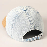 Vintage Denim USA Flag Cap