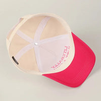 Literally Just a Girl Two Tone Trucker Hat