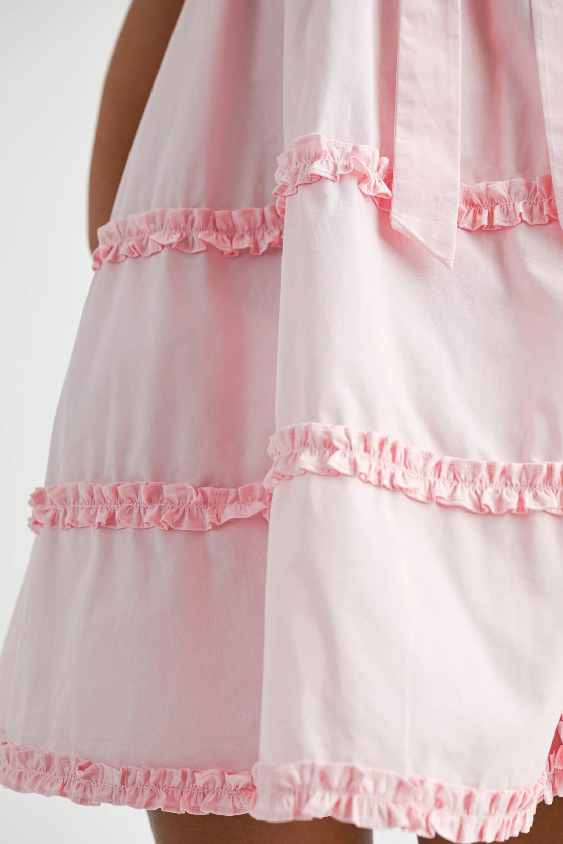 Ruffled Babydoll Mini Dress
