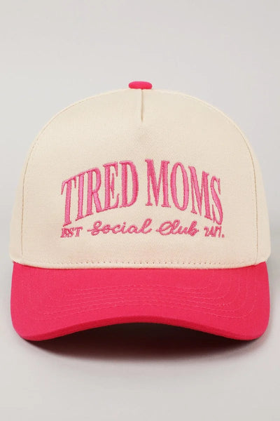 Tired Moms Social Club Embroidered Cap