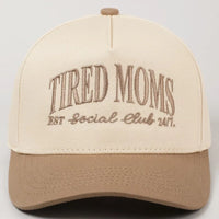 Tired Moms Social Club Embroidered Cap