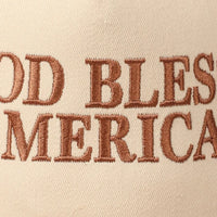 God Bless America Two Tone Cap