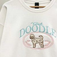 Club Doodle Embroidered Sweatshirt