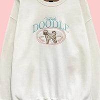 Club Doodle Embroidered Sweatshirt